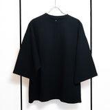 Sweat Black Three quarter sleeve Tee