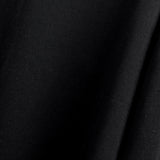 Crew Neck Black Long Tee