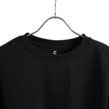 Crew Neck Black Long Tee